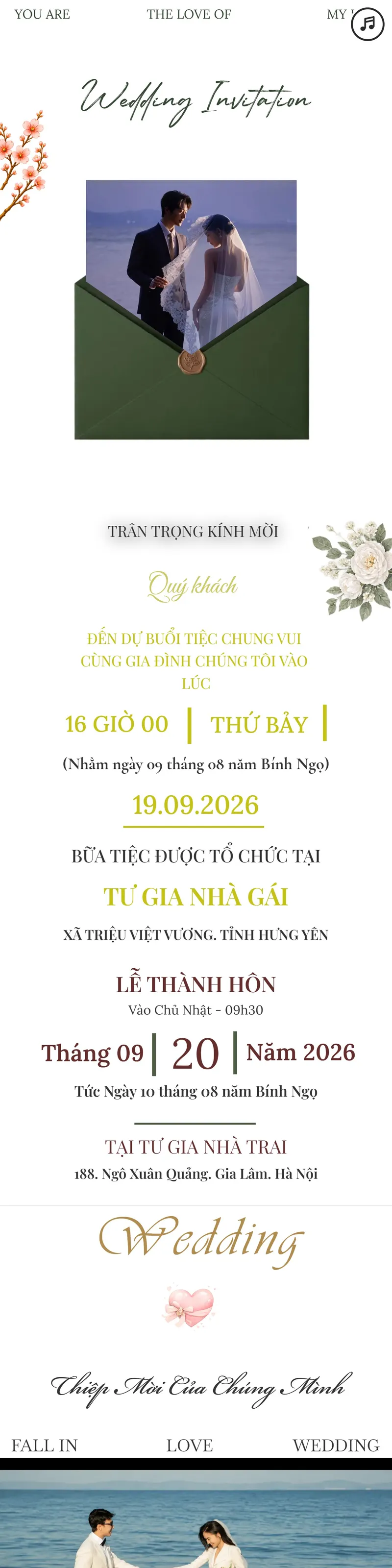 Wedding Invitation